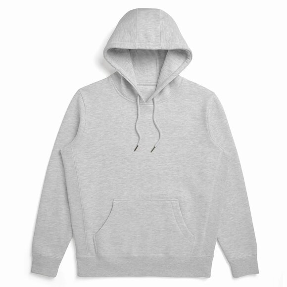 Original Favorites Heather Grey Heavyweight Organic Brushed Hood - Picture 2 of 4